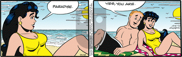 Nancy on Tuesday July 28, 2015 Comic Strip