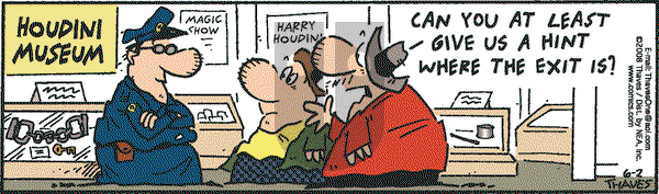 Frank and Ernest on Monday June 2, 2008 Comic Strip