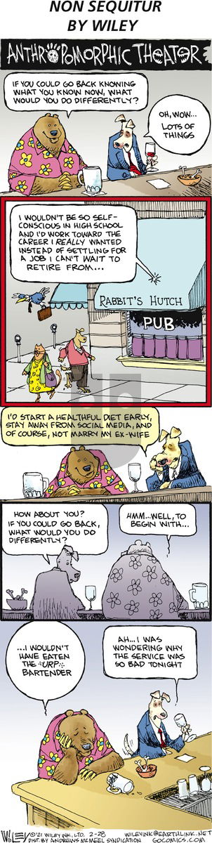 Non Sequitur - Sunday February 28, 2021 Comic Strip
