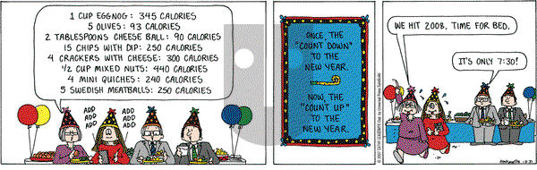 Cathy Classics on Monday December 31, 2007 Comic Strip