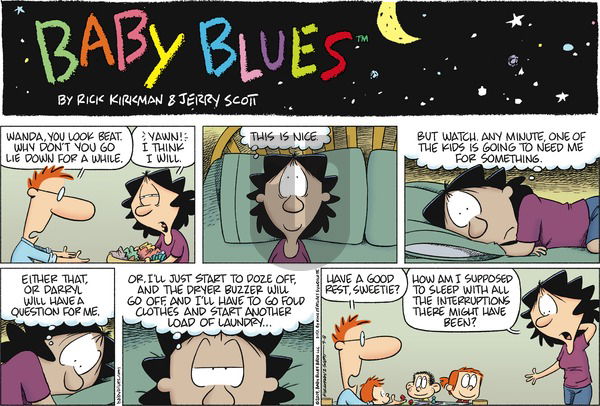 Baby Blues on Sunday September 8, 2019 Comic Strip