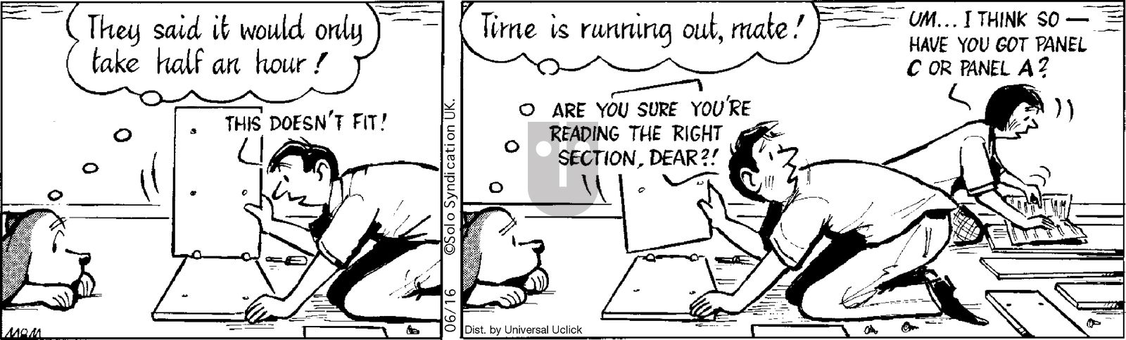 Fred Basset on Monday June 16, 2014 Comic Strip