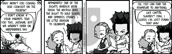 The Boondocks - Friday July 2, 1999 Comic Strip