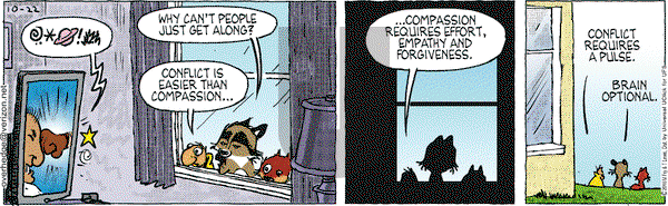 Over the Hedge on Saturday October 22, 2016 Comic Strip
