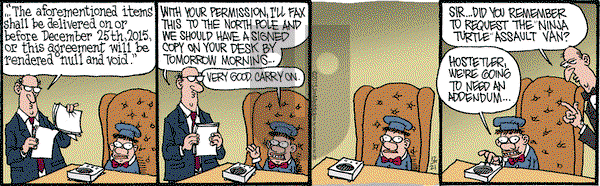 Monty on Monday December 21, 2015 Comic Strip