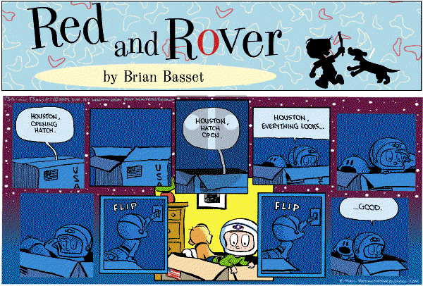 Red and Rover on Sunday April 20, 2003 Comic Strip