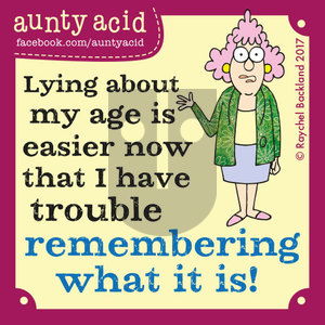 Aunty Acid on Friday March 24, 2017 Comic Strip