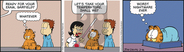 Garfield - Friday February 16, 2024 Comic Strip
