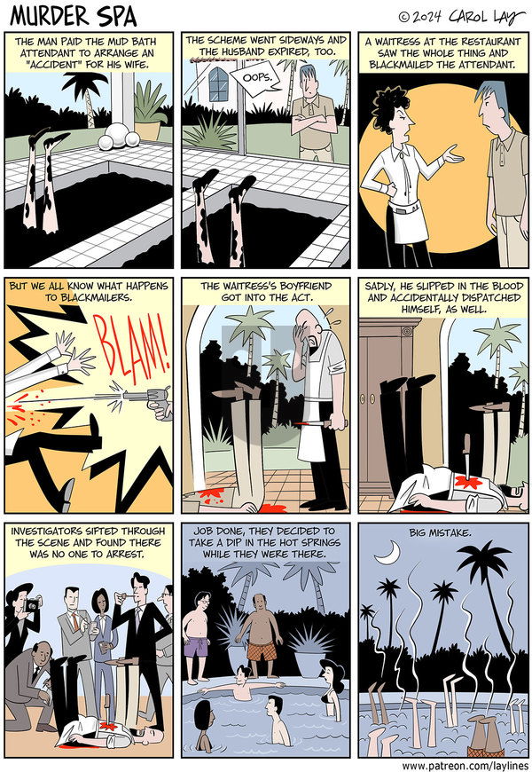 Lay Lines on Monday January 15, 2024 Comic Strip