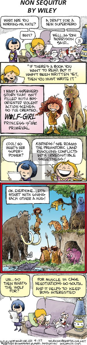 Non Sequitur on Sunday September 22, 2019 Comic Strip