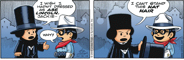 Nancy on Thursday October 30, 2008 Comic Strip
