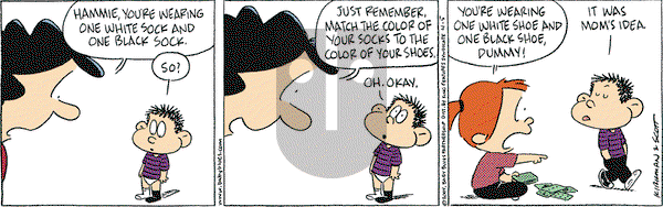 Baby Blues on Monday April 5, 2004 Comic Strip
