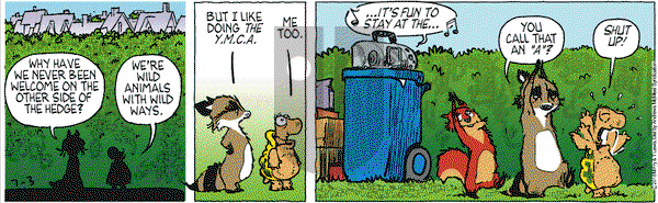 Over the Hedge on Tuesday July 3, 2018 Comic Strip