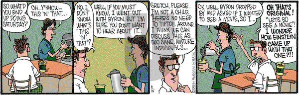 Monty on Monday June 15, 2009 Comic Strip