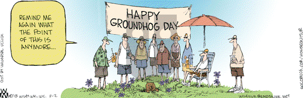 Non Sequitur - Saturday February 2, 2013 Comic Strip