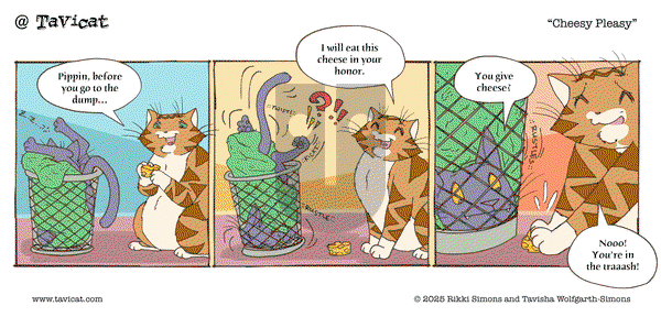 @Tavicat on Monday February 3, 2025 Comic Strip