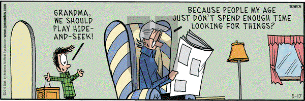 Grand Avenue on Friday May 17, 2019 Comic Strip