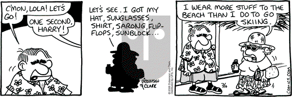 Lola on Monday July 10, 2006 Comic Strip