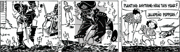 Rose is Rose on Thursday April 15, 1999 Comic Strip