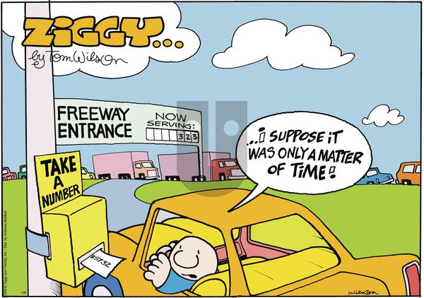 Ziggy on Sunday January 6, 2019 Comic Strip
