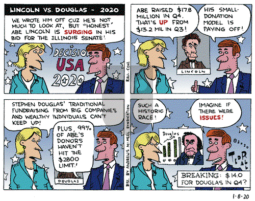 Ted Rall on Wednesday January 8, 2020 Comic Strip