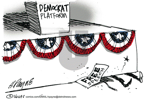 Henry Payne on Wednesday August 10, 2016 Comic Strip