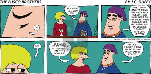 The Fusco Brothers - Sunday March 5, 2023 Comic Strip