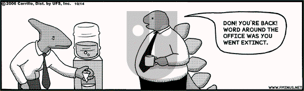 F Minus on Saturday October 14, 2006 Comic Strip