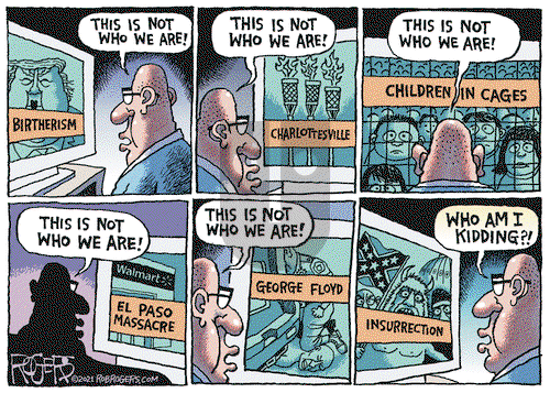 Rob Rogers on Wednesday January 13, 2021 Comic Strip