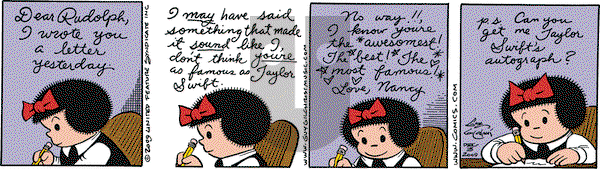 Nancy on Thursday December 3, 2009 Comic Strip