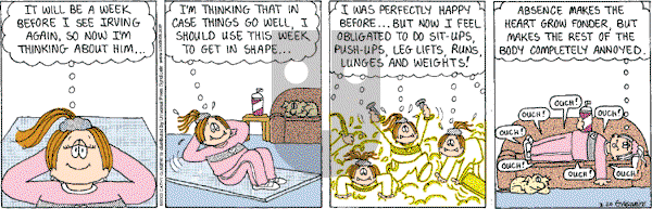 Cathy Classics - Thursday March 20, 2003 Comic Strip