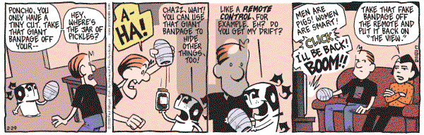 Pooch Cafe on Friday February 29, 2008 Comic Strip