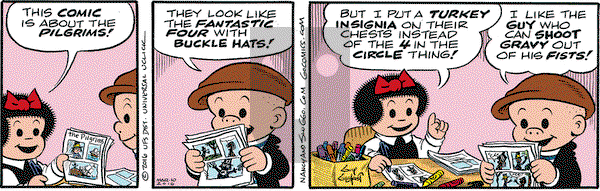 Nancy on Thursday March 10, 2016 Comic Strip
