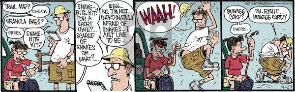 Monty on Friday April 27, 2018 Comic Strip