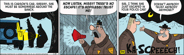 Rip Haywire on Thursday January 18, 2018 Comic Strip