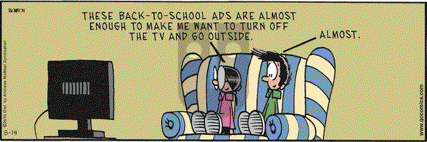 Grand Avenue on Wednesday August 14, 2019 Comic Strip