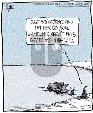 In the Bleachers on Saturday March 2, 2013 Comic Strip