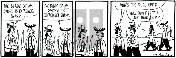 Overboard on Tuesday July 13, 1999 Comic Strip