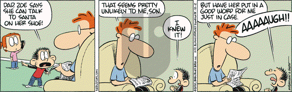 Baby Blues on Wednesday December 2, 2020 Comic Strip