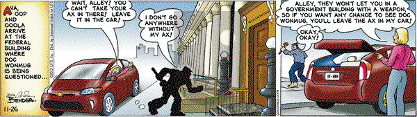 Alley Oop on Monday November 26, 2012 Comic Strip