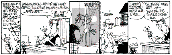 Monty on Saturday January 24, 2004 Comic Strip