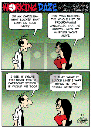 Working Daze - Saturday January 11, 2025 Comic Strip