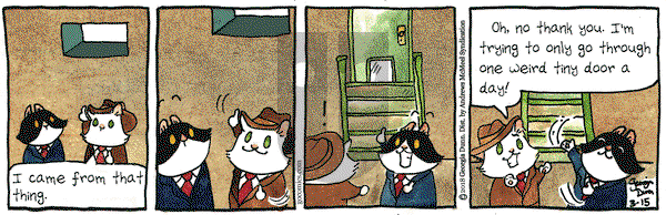 Breaking Cat News on Thursday March 15, 2018 Comic Strip