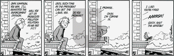 Doonesbury on Saturday January 30, 1982 Comic Strip