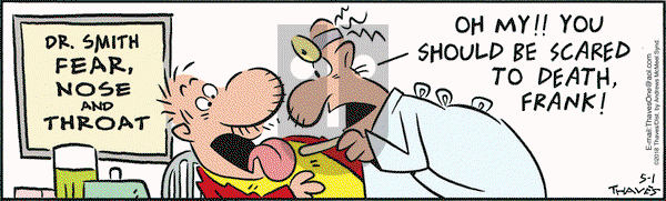 Frank and Ernest on Tuesday May 1, 2018 Comic Strip