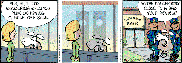 DeFlocked on Wednesday February 10, 2016 Comic Strip