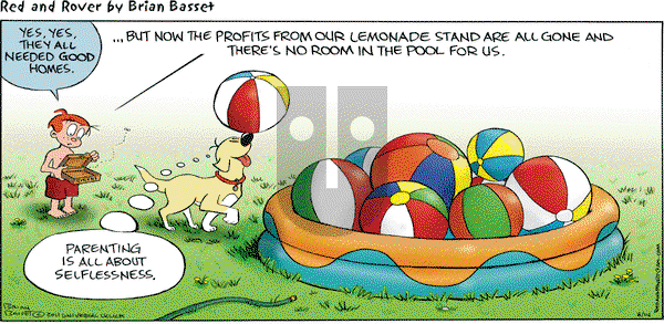 Red and Rover on Sunday August 14, 2011 Comic Strip