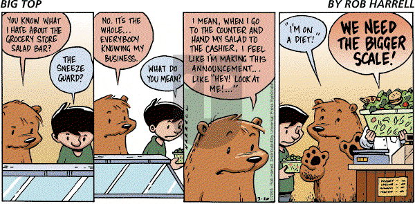 Big Top on Sunday March 20, 2005 Comic Strip