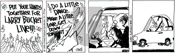 The Buckets on Saturday May 25, 1996 Comic Strip