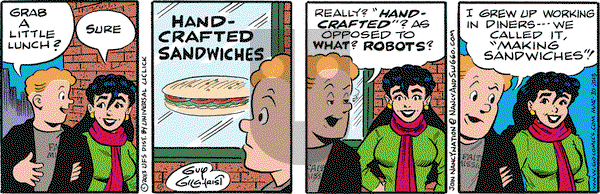 Nancy on Wednesday March 20, 2013 Comic Strip